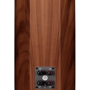 Fyne Audio F701SP Kompaktlautsprecher, Rückseite, Walnuss natural