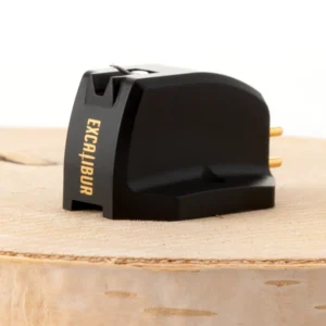 Excalibur Schwarz auf Holz-Box