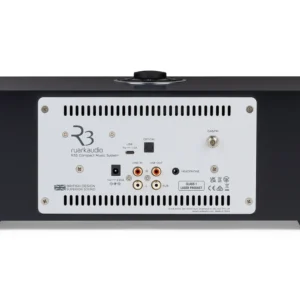 Ruark R3S schwarz Rückseite