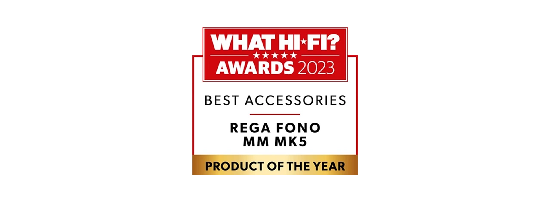 What Hi-Fi? | Product of the Year 2023 | Rega Fono MM MK5