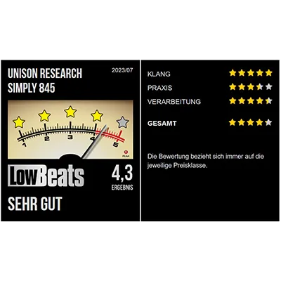 LowBeats | Unison Research Simply 845