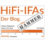 HiFi-IFAs | Unison Research | CD Due | HAMMER | Dez24