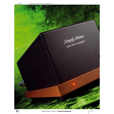 LP | Unison Simply Phono Testbericht