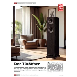 Fyne Audio F501E im Test bei Hifi-Test, Ausgabe 2-2025