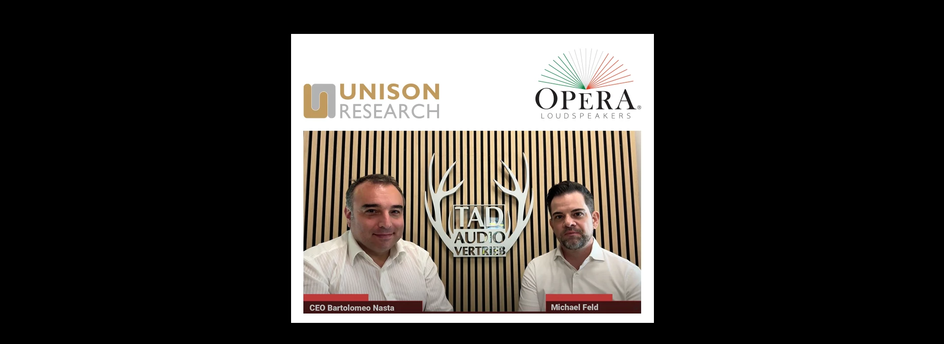 Interview mit Bartolomeo Nasta | CEO Unison Research & Opera Loudspeakers