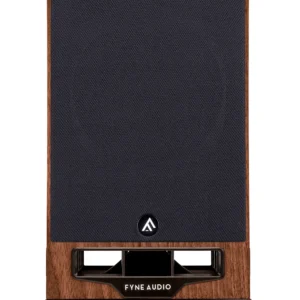 Fyne Audio F5S Regallautsprecher Walnuss frontal, mit Gitter