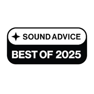 Sound Advice BEST OF 2025 Badge fuer Rega Planar 3 RS und Brio Mk7, Okt 2025