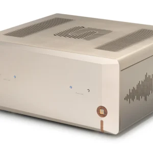 Unison Unico DM Endverstärker Gold Velvet, angewinkelt