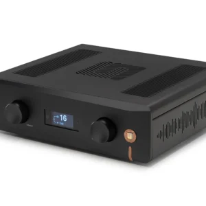 Unison Unico PRE Vorverstärker schwarz, angewinkelt