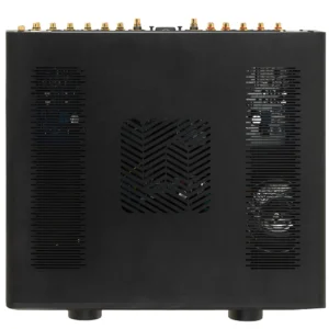 Unison Unico PRE Vorverstärker schwarz, topdown