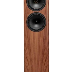 Fyne Audio Standlautsprecher F702SP, frontal abgebildet, Walnuss natur