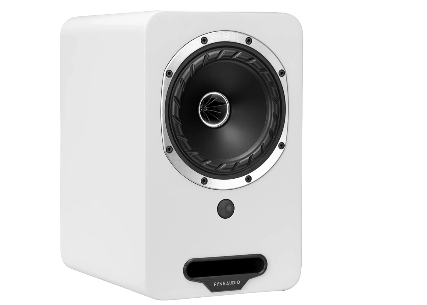 Fyne Audio Cubitt5 weiss angewinkelt