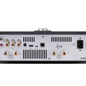 Ruark R710 CD-HiFi-Konsole Schwarz, Rückseite