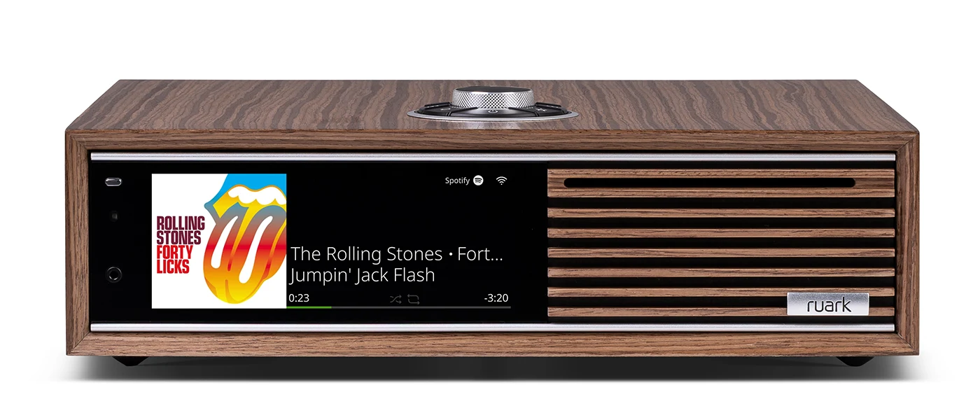 Ruark R710 CD-HiFi-Konsole Nussbaum