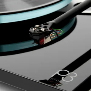 Rega Planar 3 schwarz mit Nd5 Tonabnehmer, Detail