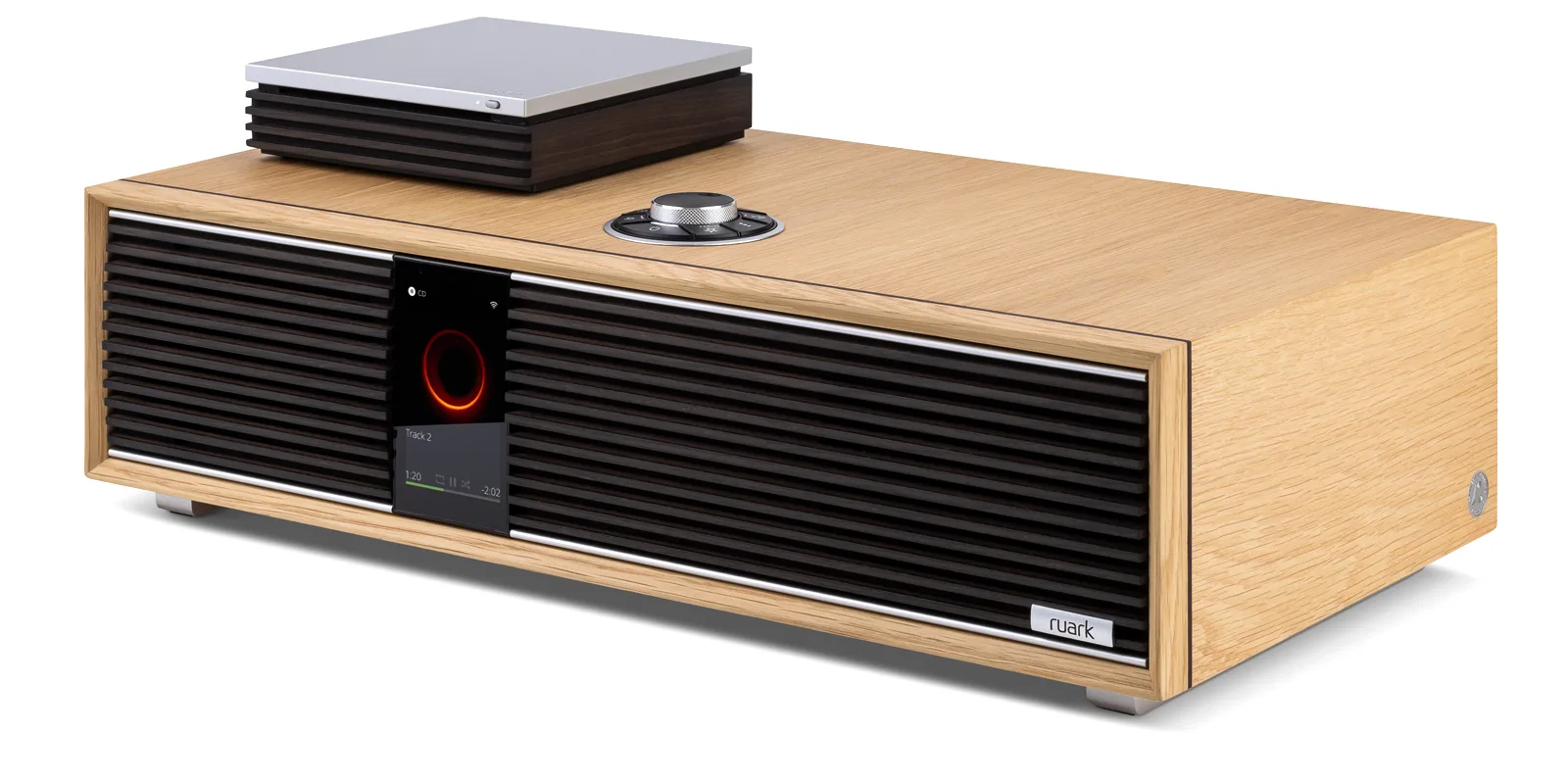 Ruark R410 Anniversary Edition mit R-CD100 CD-Spieler in Farbausführung Ebony