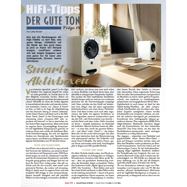 GoodTimes | Fyne Audio Cubitt 5 im Test