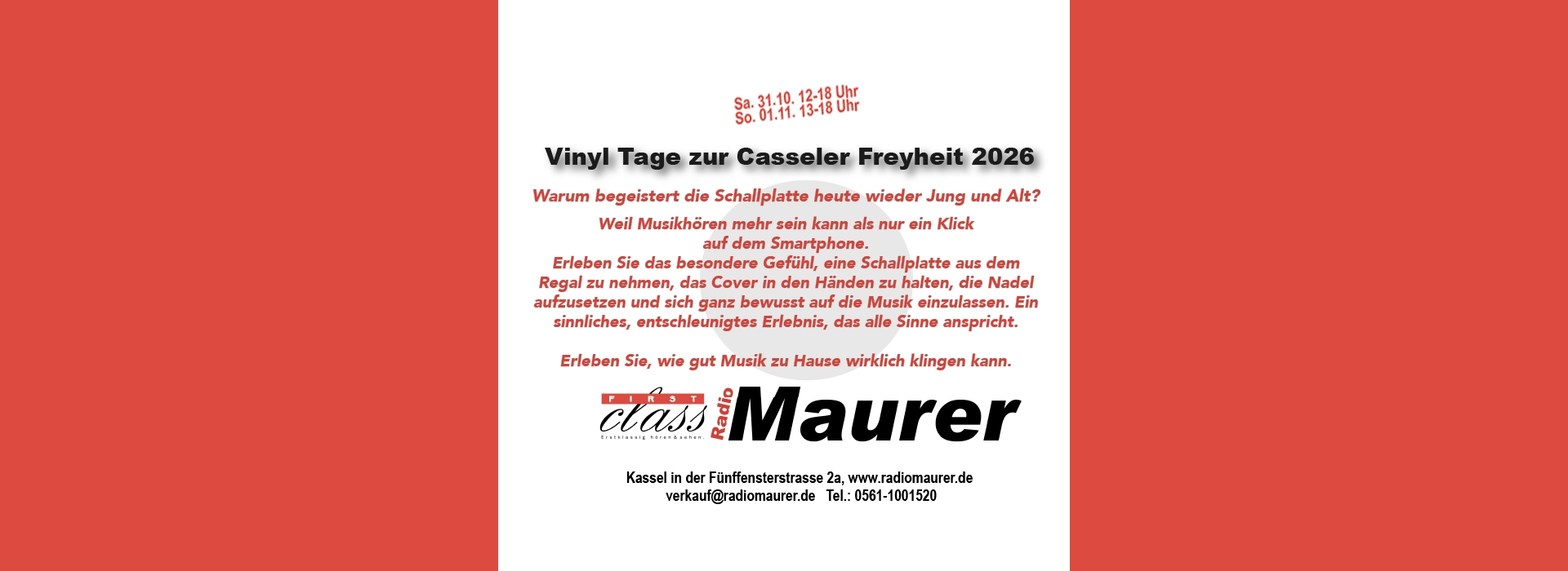 TAD @ Radio Maurer Kassel